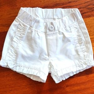 Ruffle detail shorts